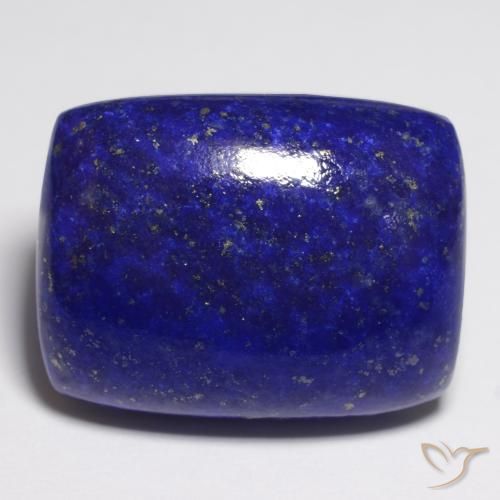 Lápis-lazúli azul natural 21,85ct, almofada cortada, opaco