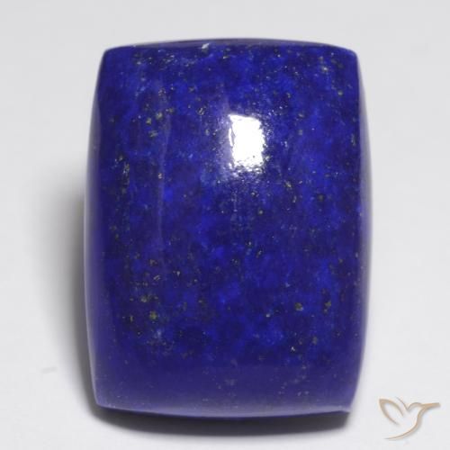 Almofada Lápis Lazúli 22,44 quilates, 20,1 x 15,2 mm Do Afeganistão, Photo A