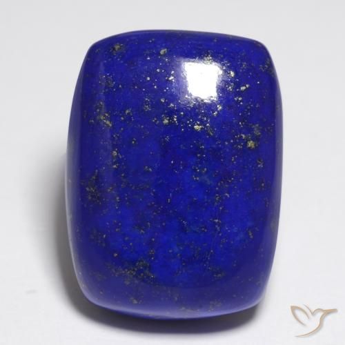 20.99ct Natural Azul marinho intenso Lápis-lazúli, Almofada, Opaco