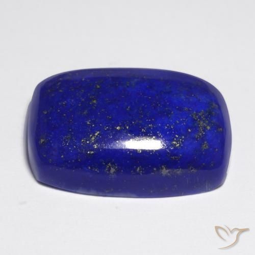 Lápis-lazúli Azul marinho intenso Natural 20.99ct, Almofada, Opaco