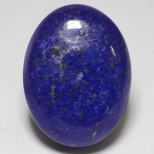 Lápis-lazúli Azul marinho intenso Natural 15.04ct, Corte Oval, Opaco