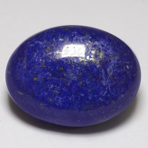Lápis-lazúli Azul marinho intenso Natural 15.04ct, Corte Oval, Opaco