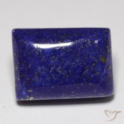 Lápis-lazúli Azul Muito Profundo Natural 13.49ct, baguete, Opaco