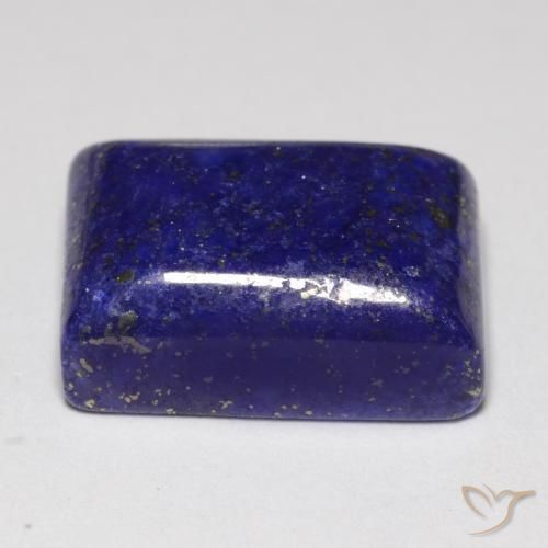 Lápis-lazúli Azul Muito Profundo Natural 13.49ct, baguete, Opaco