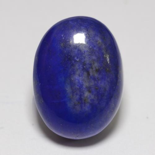 Lápis-lazúli azul natural 11,04ct, corte oval, opaco