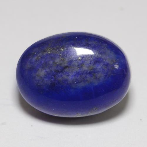Lápis-lazúli azul natural 11,04ct, corte oval, opaco