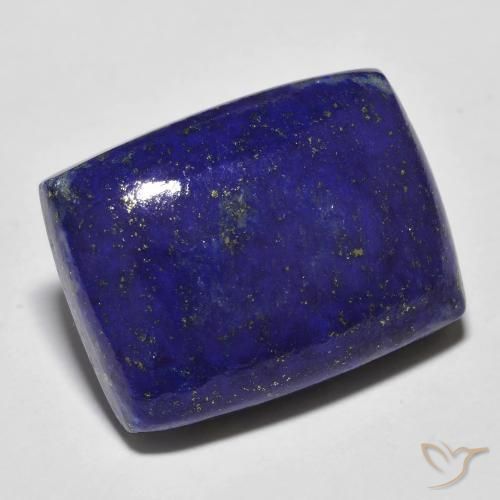 Lápis-lazúli Azul profundo Natural 20.42ct, Almofada, Opaco