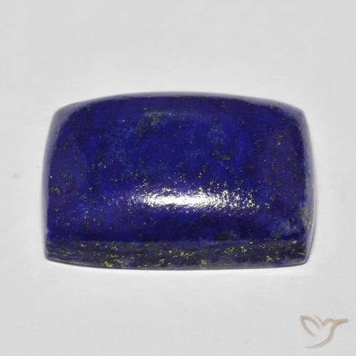 Lápis-lazúli Azul profundo Natural 20.42ct, Almofada, Opaco