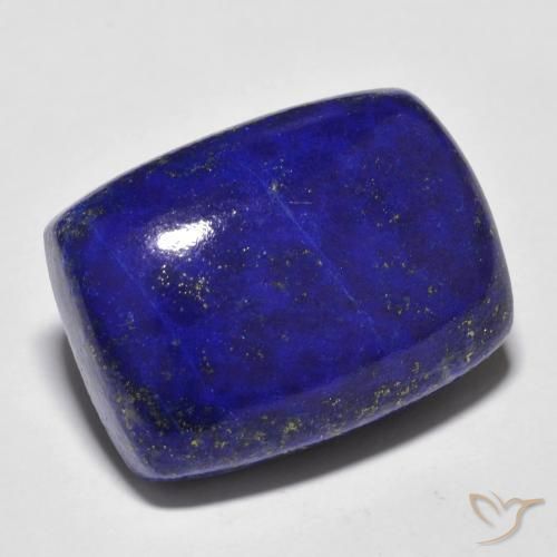 23.47ct Natural Azul marinho intenso Lápis-lazúli, Almofada, Opaco