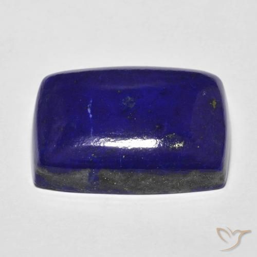 Lápis-lazúli Azul profundo Natural 20.41ct, Almofada, Opaco