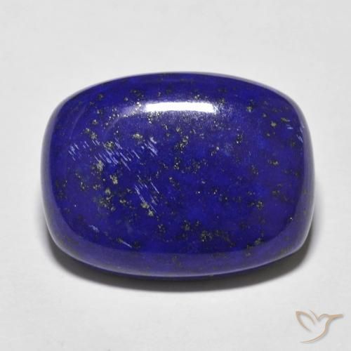 16.22ct Natural Azul escuro Lápis-lazúli, Almofada, Opaco