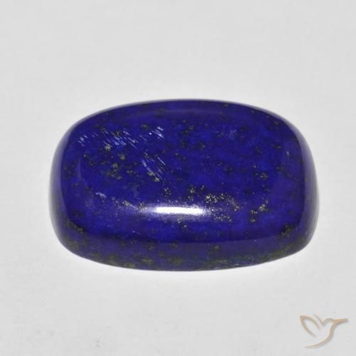 Lápis-lazúli Azul escuro Natural 16.22ct, Almofada, Opaco