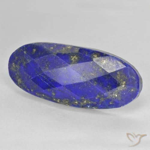 Lápis-lazúli Azul profundo Natural 19.00ct, oval, Opaco
