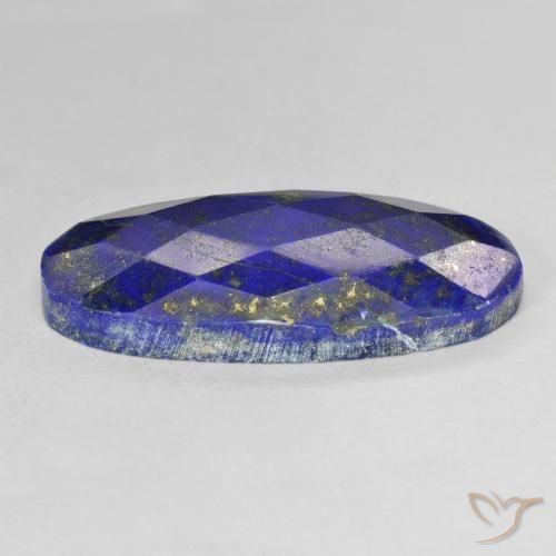 Lápis-lazúli Azul profundo Natural 19.00ct, oval, Opaco