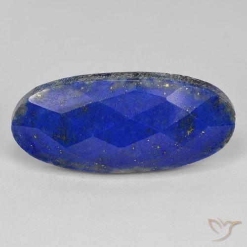 29.21ct Natural Azul-marinho Lápis-lazúli, oval, Opaco