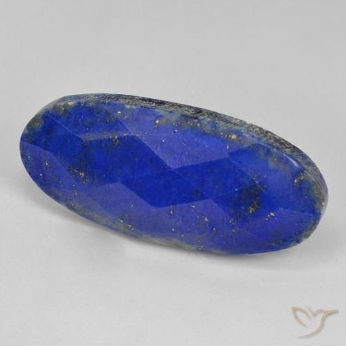 Lápis-lazúli Azul-marinho Natural 29.21ct, oval, Opaco