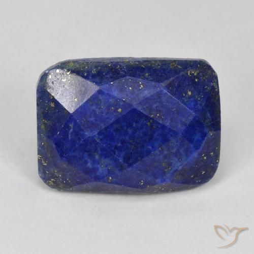 13.47ct Natural Azul escuro Lápis-lazúli, Almofada, Opaco