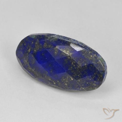 Lápis-lazúli Azul Muito Profundo Natural 14.34ct, oval, Opaco