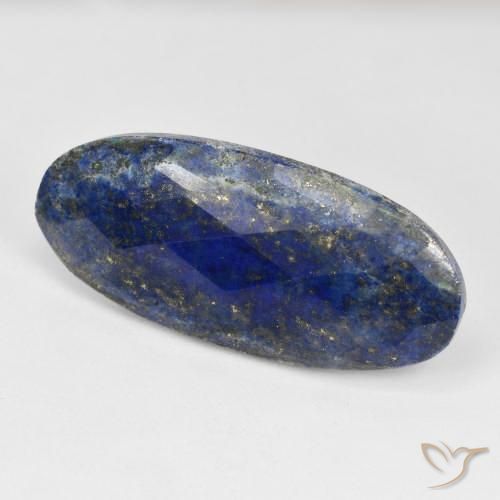 Lápis-lazúli Azul escuro Natural 40.24ct, oval, Opaco