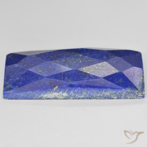 Lápis-lazúli Azul médio Natural 20.91ct, baguete, Opaco
