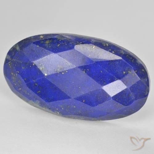 Lápis-lazúli Azul claro Natural 28.77ct, oval, Opaco
