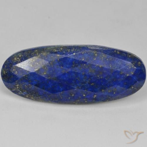 27.48ct Natural Azul escuro Lápis-lazúli, oval, Opaco
