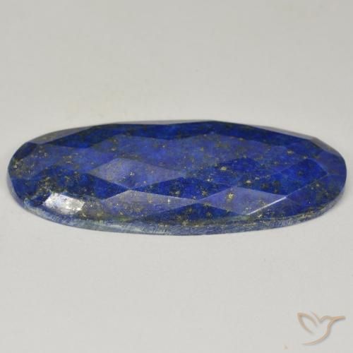 Lápis-lazúli Azul escuro Natural 27.48ct, oval, Opaco