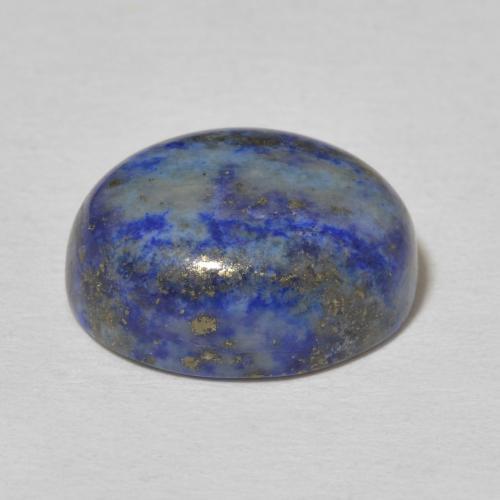 Lápis-lazúli Azul médio Natural 8.88ct, oval, Opaco