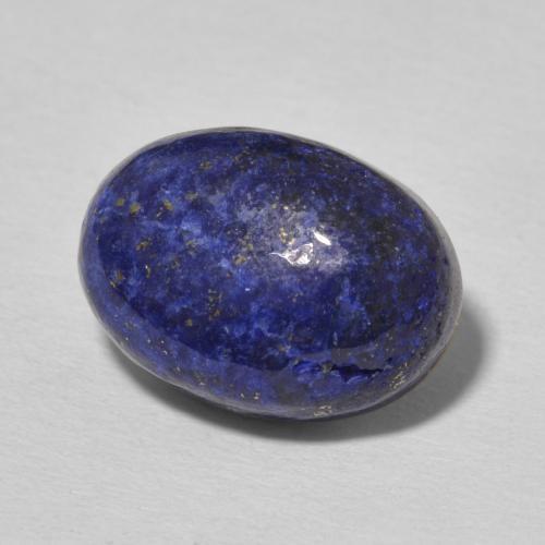 Lápis-lazúli Azul escuro Natural 7.50ct, oval, Opaco