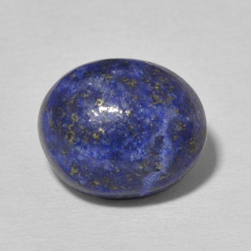7.21ct Natural Azul Egípcio Profundo Lápis-lazúli, oval, Opaco