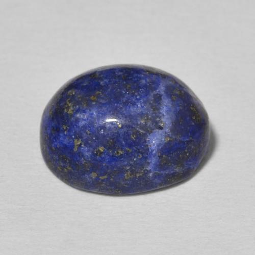 Lápis-lazúli Azul Egípcio Profundo Natural 7.21ct, oval, Opaco