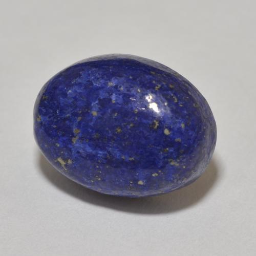 Lápis-lazúli Azul-marinho Natural 14.60ct, oval, Opaco