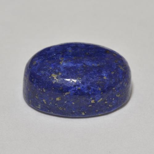 Lápis-lazúli Azul-marinho Natural 14.60ct, oval, Opaco