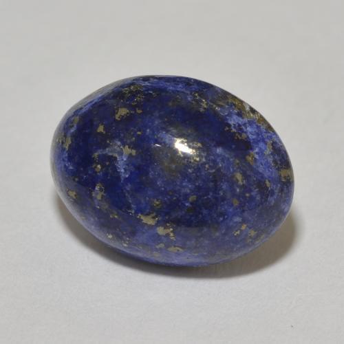Lápis-lazúli Azul Muito Profundo Natural 9.27ct, oval, Opaco