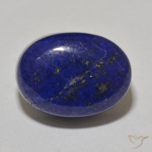 Lápis-lazúli Azul profundo Natural 17.98ct, Corte Oval, Opaco