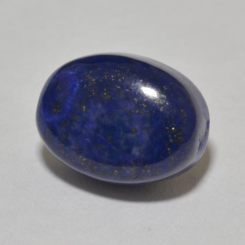 Lápis-lazúli Azul-marinho Natural 11.60ct, oval, Opaco