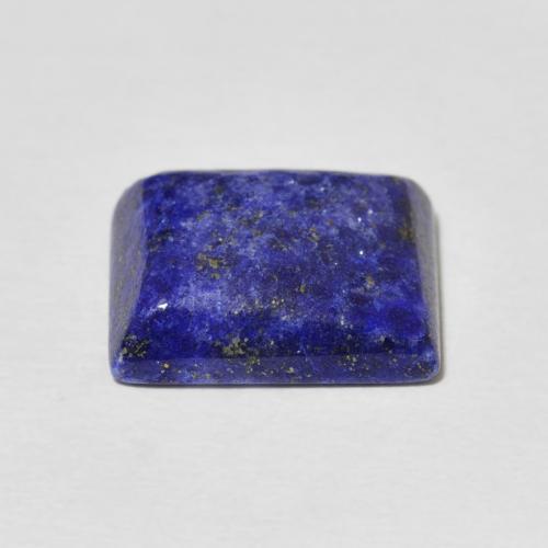 Lápis-lazúli azul natural 10,34ct, baguete, opaco