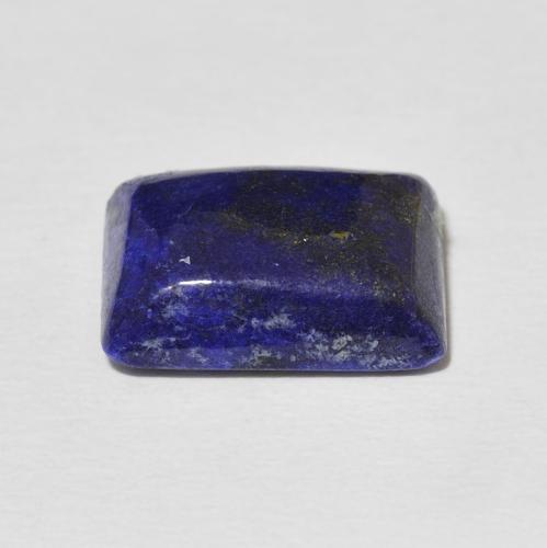 Lápis-lazúli Azul Muito Profundo Natural 8.50ct, baguete, Opaco