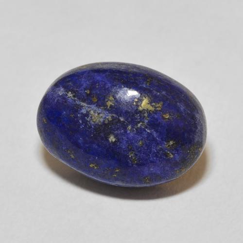 Lápis-lazúli Azul Muito Profundo Natural 9.91ct, oval, Opaco