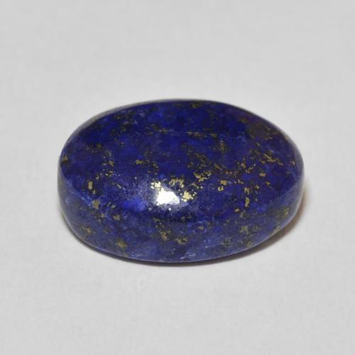 Lápis-lazúli Azul Muito Profundo Natural 9.94ct, oval, Opaco