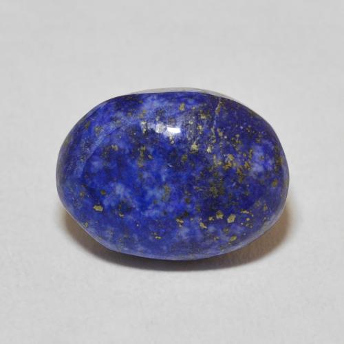 6.62ct Natural Azul Egípcio Profundo Lápis-lazúli, oval, Opaco