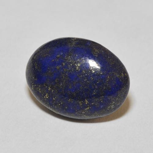 Lápis-lazúli Azul escuro Natural 8.92ct, oval, Opaco