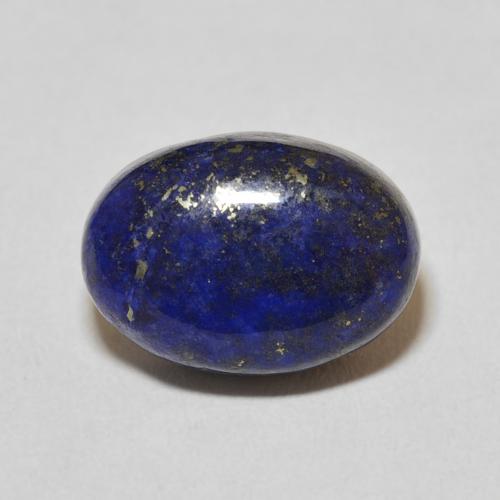 9.31ct Natural Azul Muito Profundo Lápis-lazúli, oval, Opaco