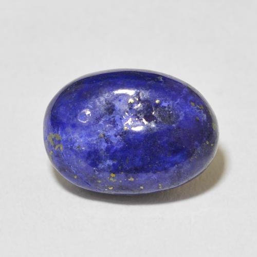 6.19ct Natural Azul escuro Lápis-lazúli, oval, Opaco