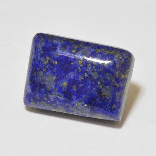 Lápis-lazúli Azul profundo Natural 9.14ct, baguete, Opaco