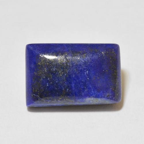 10.43ct Natural Azul marinho intenso Lápis-lazúli, baguete, Opaco