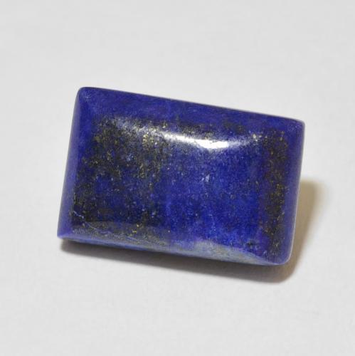 Lápis-lazúli Azul marinho intenso Natural 10.43ct, baguete, Opaco
