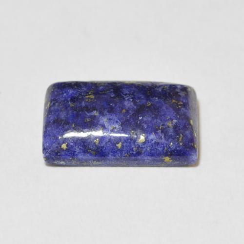 Lápis-lazúli Azul-marinho Natural 4.81ct, baguete, Opaco