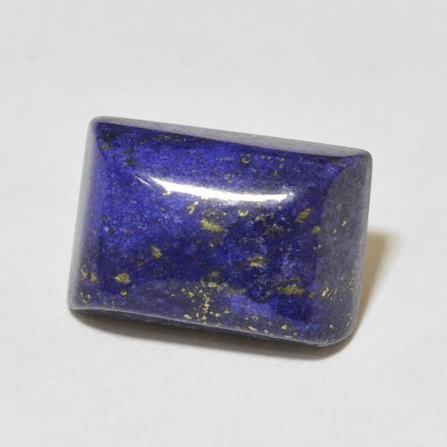 Lápis-lazúli Azul profundo Natural 9.01ct, baguete, Opaco