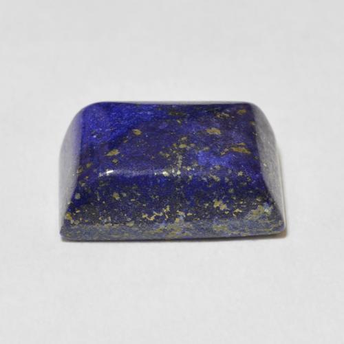 Lápis-lazúli Azul profundo Natural 9.01ct, baguete, Opaco